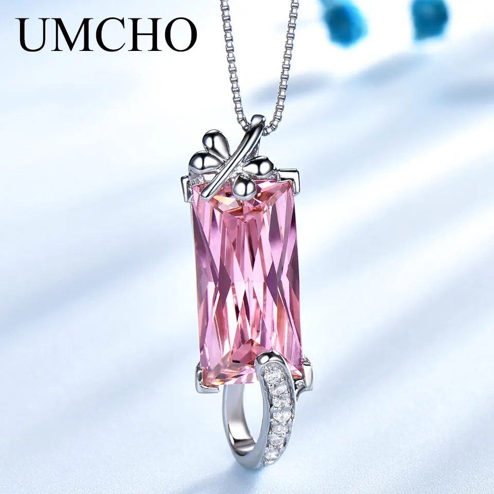 UMCHO Sterling Silver 925 Necklace for Women Luxury Customer Modern Large Women's Necklaces With Pendant Charm Gift Fine Jewelry
UMCHO Sterling Silver 925 Necklace for Women Luxury Customer Modern Large Women's Necklaces With Pendant Charm Gift Fine Jewelry