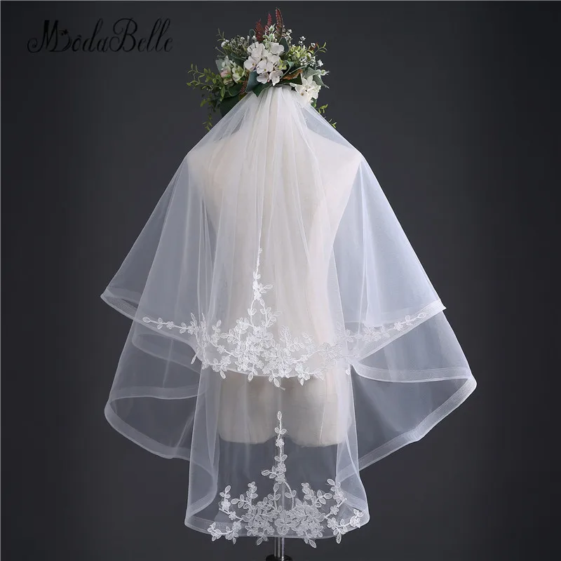 modabelle Lace Applique Ivory Wedding Veils Short In Stock Simple Cheap Bridal Veils With Comb Voile De Mariee Accessoire
modabelle Lace Applique Ivory Wedding Veils Short In Stock Simple Cheap Bridal Veils With Comb Voile De Mariee Accessoire