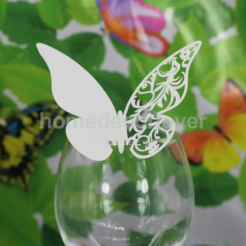 50pcs Ice white/Purple/Blue/Black Butterfly Name Place Cards Wedding Dinner Table Cup Decor
50pcs Ice white/Purple/Blue/Black Butterfly Name Place Cards Wedding Dinner Table Cup Decor
