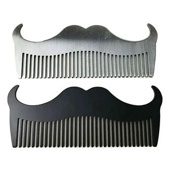 1PcHot Sale Stainless Steel Beard Comb Anti-static Mustache Brush Gentleman Hair Shaping Double Sided Hairdressing Styling Tools
1PcHot Sale Stainless Steel Beard Comb Anti-static Mustache Brush Gentleman Hair Shaping Double Sided Hairdressing Styling Tools