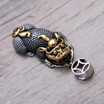 BOCAI s925 sterling silver pendant 2020 new fashion jewelry lucky pendants coins men's and women's Thai silver pendants
BOCAI s925 sterling silver pendant 2020 new fashion jewelry lucky pendants coins men's and women's Thai silver pendants
