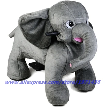 Elephant Kiddie Ride Remote Control Battery Coin Token Operated Stuffed Animal Ride in Game Center
Elephant Kiddie Ride Remote Control Battery Coin Token Operated Stuffed Animal Ride in Game Center