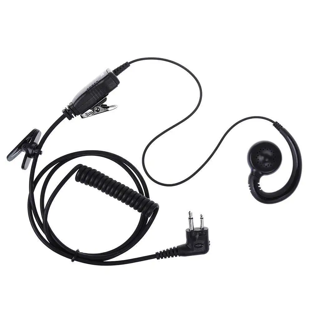 180 degree 2pin plug Headset Swivel Earpiece earhook with Microphone and PTT for Motorola 2 Way Radio Walkie
180 degree 2pin plug Headset Swivel Earpiece earhook with Microphone and PTT for Motorola 2 Way Radio Walkie