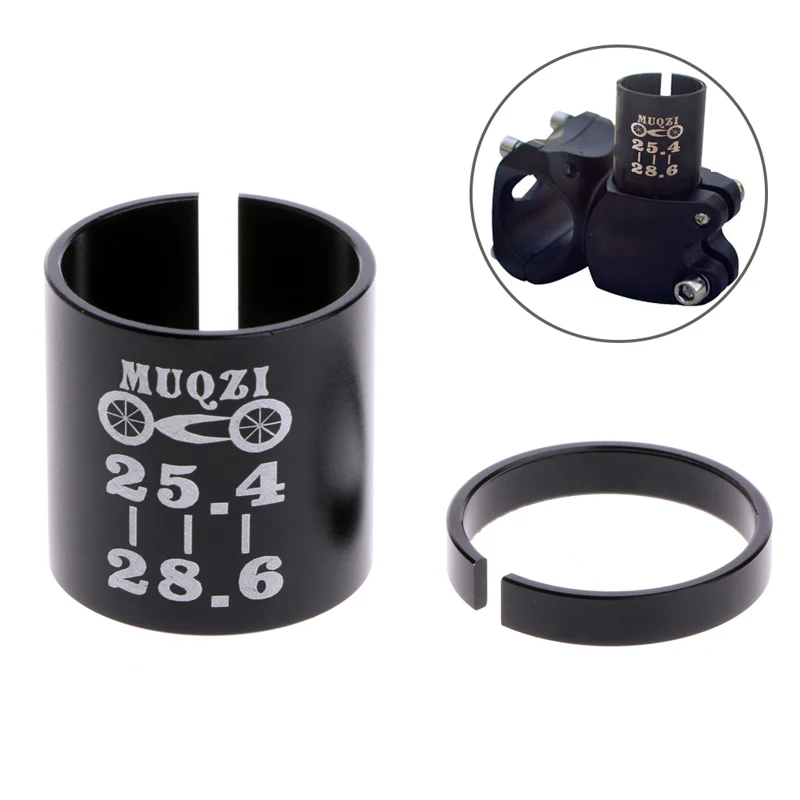 Bike Bicycle Stem Shim 25.4 to 28.6mm Bike Bicycle Ahead Stem Shim Reducer Conversion Variable Ring Set
Bike Bicycle Stem Shim 25.4 to 28.6mm Bike Bicycle Ahead Stem Shim Reducer Conversion Variable Ring Set