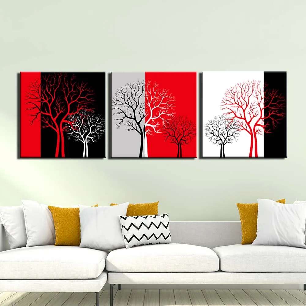Painting on Canvas Abstract tree Posters and Prints 3 Panels Wall Pictures for Living Room Home Decor
Painting on Canvas Abstract tree Posters and Prints 3 Panels Wall Pictures for Living Room Home Decor
