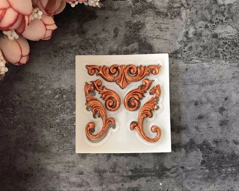Retro Flower Lace Silicone Fondant Mold Chocolate Candy Accessories Tools Kitchen Baking Cake Decorating Mold B073
Retro Flower Lace Silicone Fondant Mold Chocolate Candy Accessories Tools Kitchen Baking Cake Decorating Mold B073