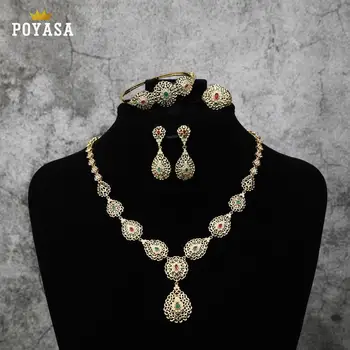 Moroccan Caftan wedding jewelry set for women green stone fashion jewelry set copper high quality jewelry set
Moroccan Caftan wedding jewelry set for women green stone fashion jewelry set copper high quality jewelry set