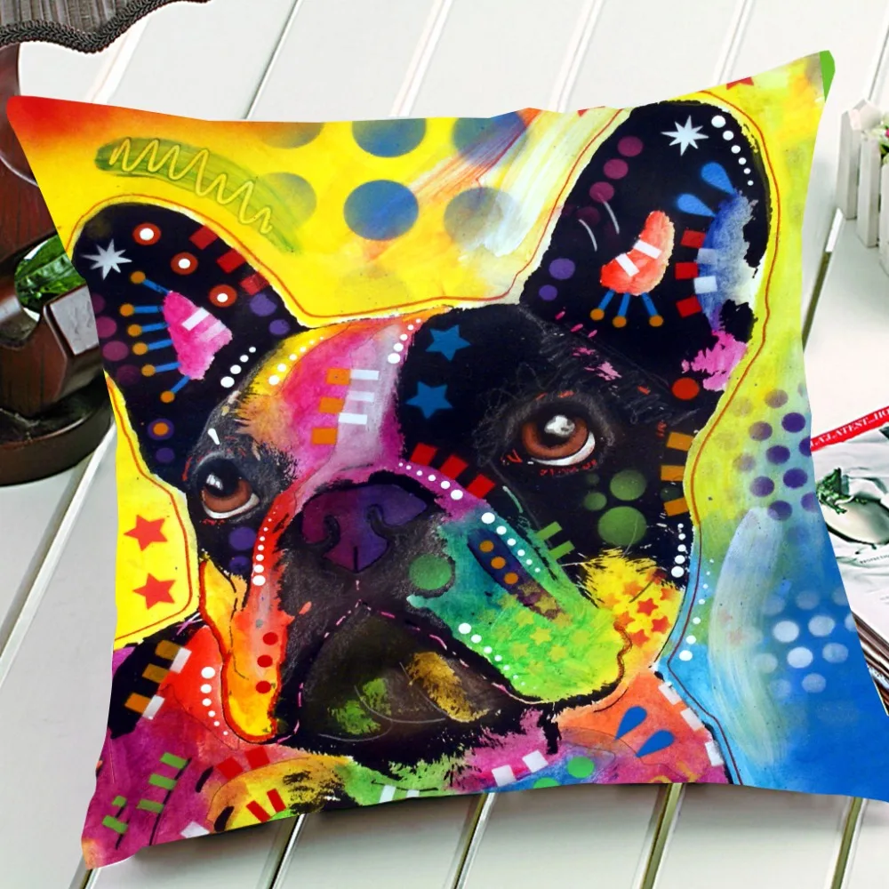 1 Pcs 43*43cm Fashion Dog Cushion Cover Creative Animal Lens Pillow For Living Room Bed Room
1 Pcs 43*43cm Fashion Dog Cushion Cover Creative Animal Lens Pillow For Living Room Bed Room