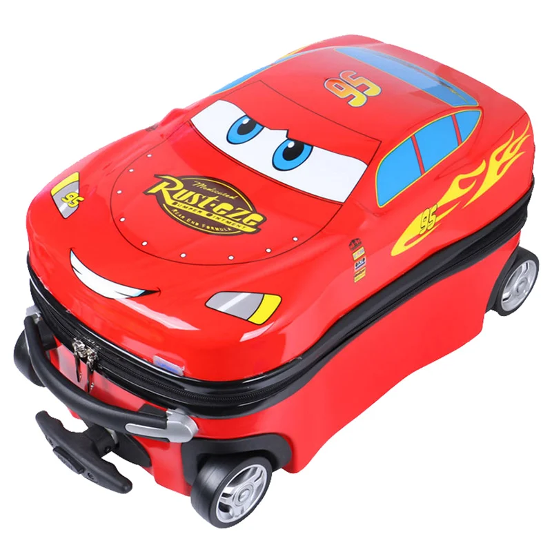 Children's cartoon trolley suitcase car anime rolling luggage students kids can sit and ride hard shell trolley bags
Children's cartoon trolley suitcase car anime rolling luggage students kids can sit and ride hard shell trolley bags