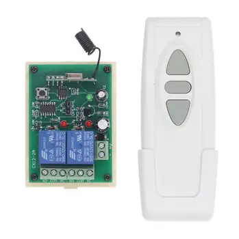 DC 12V 24V Motor Remote Control Switch Motor Forwards Reverse Up Down Switch 2CH Receiver Transmitter Manual Button Limit Switch
DC 12V 24V Motor Remote Control Switch Motor Forwards Reverse Up Down Switch 2CH Receiver Transmitter Manual Button Limit Switch