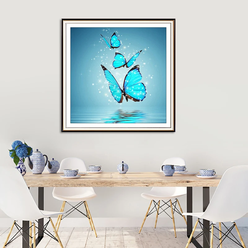 5D Diamond Embroidery Painting By Number Butterfly Full Drill Round Diamond Mosaic Cross Stitch Wall Home Decor
5D Diamond Embroidery Painting By Number Butterfly Full Drill Round Diamond Mosaic Cross Stitch Wall Home Decor