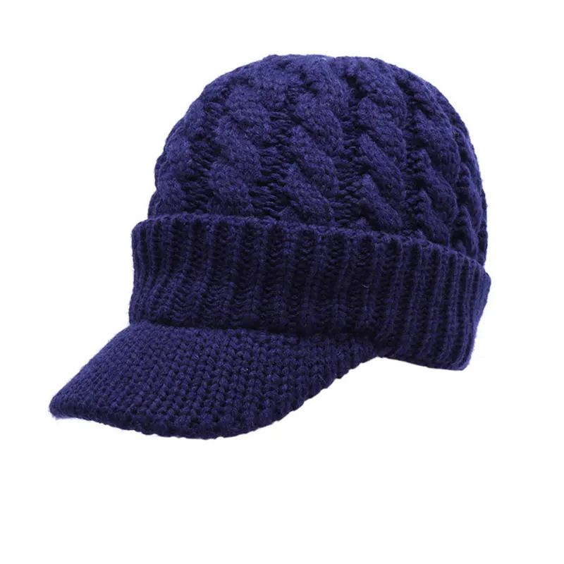 Winter Men Women's Crochet Brim Hat Warm Faux Velvet Lining Newsboy Cap Knit Visor Hat Pale Grey Dark Grey White Black Navy Red
Winter Men Women's Crochet Brim Hat Warm Faux Velvet Lining Newsboy Cap Knit Visor Hat Pale Grey Dark Grey White Black Navy Red