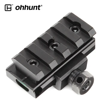 ohhunt 44mm Long Slim Picatinny Riser Mount With 4 Slots and level Screw Quick Release
ohhunt 44mm Long Slim Picatinny Riser Mount With 4 Slots and level Screw Quick Release