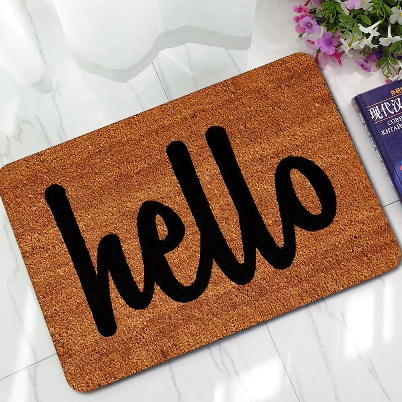 DropShip Hello Letters Printed Entrance Welcome Door Mats Hallway Doorway Doormats Bathroom Rugs Floor Mats and Carpet tapis
DropShip Hello Letters Printed Entrance Welcome Door Mats Hallway Doorway Doormats Bathroom Rugs Floor Mats and Carpet tapis