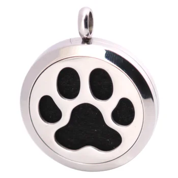 10pcs Cat Palm Aromatherapy Essential Oil Surgical Stainless Steel Pendant Necklace Perfume Diffuser Locket with Felt Pdas
10pcs Cat Palm Aromatherapy Essential Oil Surgical Stainless Steel Pendant Necklace Perfume Diffuser Locket with Felt Pdas