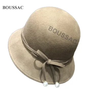 New Women Wide Brim Pure Wool Felt Bowler Black Fedora Hat Elegant Bowknot Cloche Cap Retro Casual Chapeau Pillbox Hats KNAH35
New Women Wide Brim Pure Wool Felt Bowler Black Fedora Hat Elegant Bowknot Cloche Cap Retro Casual Chapeau Pillbox Hats KNAH35