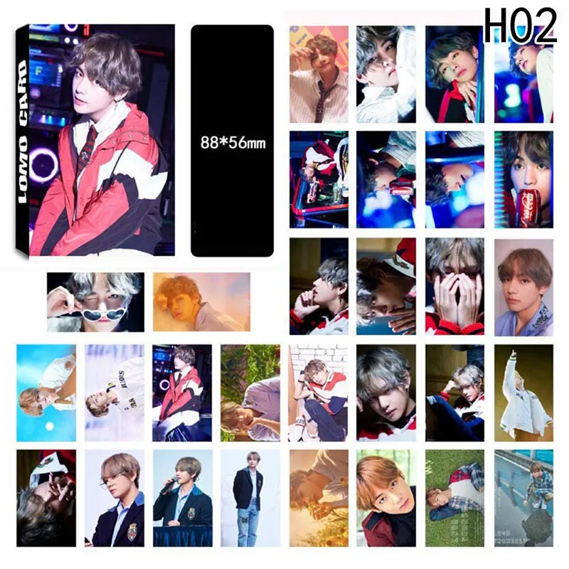 30 Pcs/set K-pop Bangtan Boys Album LOMO Cards New Fashion Self Made Paper Photo Card Photocard
30 Pcs/set K-pop Bangtan Boys Album LOMO Cards New Fashion Self Made Paper Photo Card Photocard
