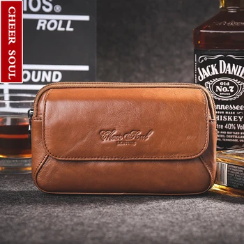 Men Genuine Leather Cell Mobile Phone Case Cover Purse Cigarette Money Key Pouch Hip Belt Fanny Bag Waist Pack Father Gift 2018
Men Genuine Leather Cell Mobile Phone Case Cover Purse Cigarette Money Key Pouch Hip Belt Fanny Bag Waist Pack Father Gift 2018