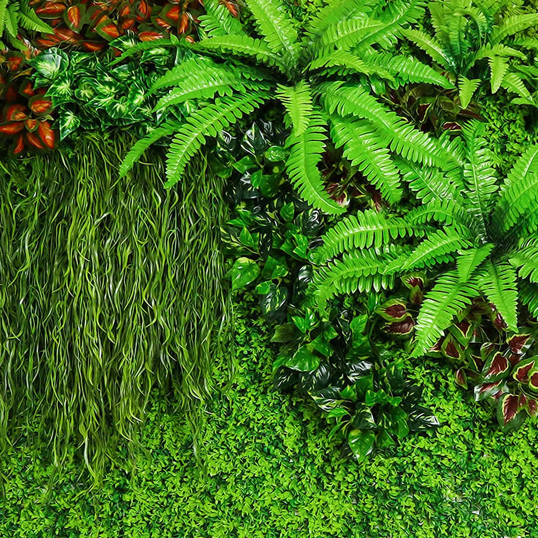 Artificial plant grass Imitation Plastic Artificial Grass Leaves Flower Flores Plant for Home Wedding Landscape Wall Decoration
Artificial plant grass Imitation Plastic Artificial Grass Leaves Flower Flores Plant for Home Wedding Landscape Wall Decoration