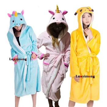 Girls Sleepwear Flannel Soft Stich Pijama Unicornio Adults Cartoon Anime Bath Towel Clothes Hooded Robes Women Unicorn Pajamas
Girls Sleepwear Flannel Soft Stich Pijama Unicornio Adults Cartoon Anime Bath Towel Clothes Hooded Robes Women Unicorn Pajamas