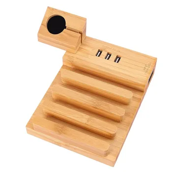 Usb Charging Station, Multi Device Charging Station with Three USB Port, Wood Organizer Dock for iPhone & Apple Watch Charger
Usb Charging Station, Multi Device Charging Station with Three USB Port, Wood Organizer Dock for iPhone & Apple Watch Charger