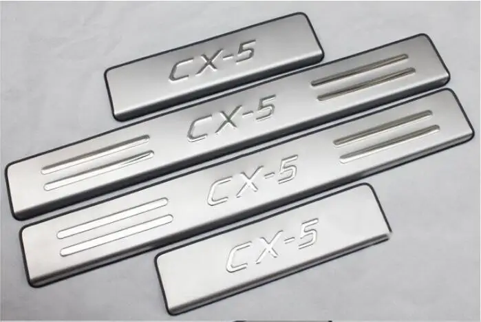 High Quality Stainless Steel scuff plate door sill Trim For Mazda CX-5 CX5 2013 2014 2015 2016 Car Accessories
High Quality Stainless Steel scuff plate door sill Trim For Mazda CX-5 CX5 2013 2014 2015 2016 Car Accessories