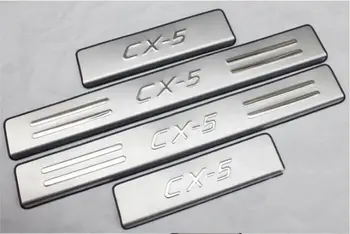 High Quality Stainless Steel scuff plate door sill Trim For Mazda CX-5 CX5 2013 2014 2015 2016 Car Accessories
High Quality Stainless Steel scuff plate door sill Trim For Mazda CX-5 CX5 2013 2014 2015 2016 Car Accessories