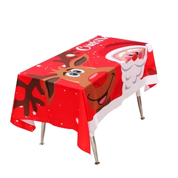 Christmas Tablecloth Rectangular Xmas Theme Table Cover Santa Claus Deer and Snowman for Dining Room and Kitchen(Red)
Christmas Tablecloth Rectangular Xmas Theme Table Cover Santa Claus Deer and Snowman for Dining Room and Kitchen(Red)