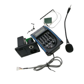 5pc/lot LC-5 5 Band Acoustic Electric Guitar Preamp EQ Equalizer Pickup Tuner Piezo Prener-PM with microphone
5pc/lot LC-5 5 Band Acoustic Electric Guitar Preamp EQ Equalizer Pickup Tuner Piezo Prener-PM with microphone