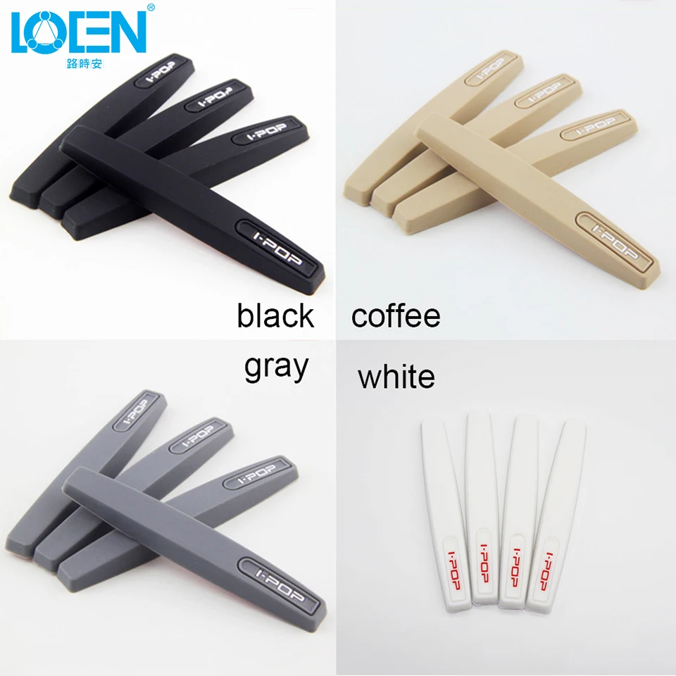 Hot 4PC silica gel Car door Anti-collision Strip car stickers car styling for toyota Audi honda hyundai chevrolet black white
Hot 4PC silica gel Car door Anti-collision Strip car stickers car styling for toyota Audi honda hyundai chevrolet black white