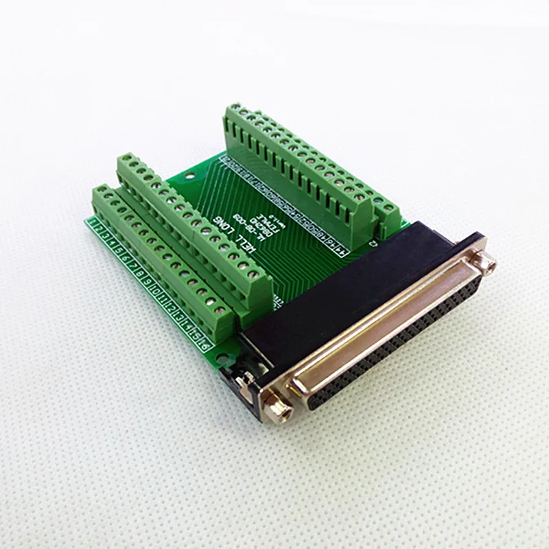 DB62 Female Breakout Board, D'SUB Header Breakout Board, Terminal Block DSUB Module.
DB62 Female Breakout Board, D'SUB Header Breakout Board, Terminal Block DSUB Module.