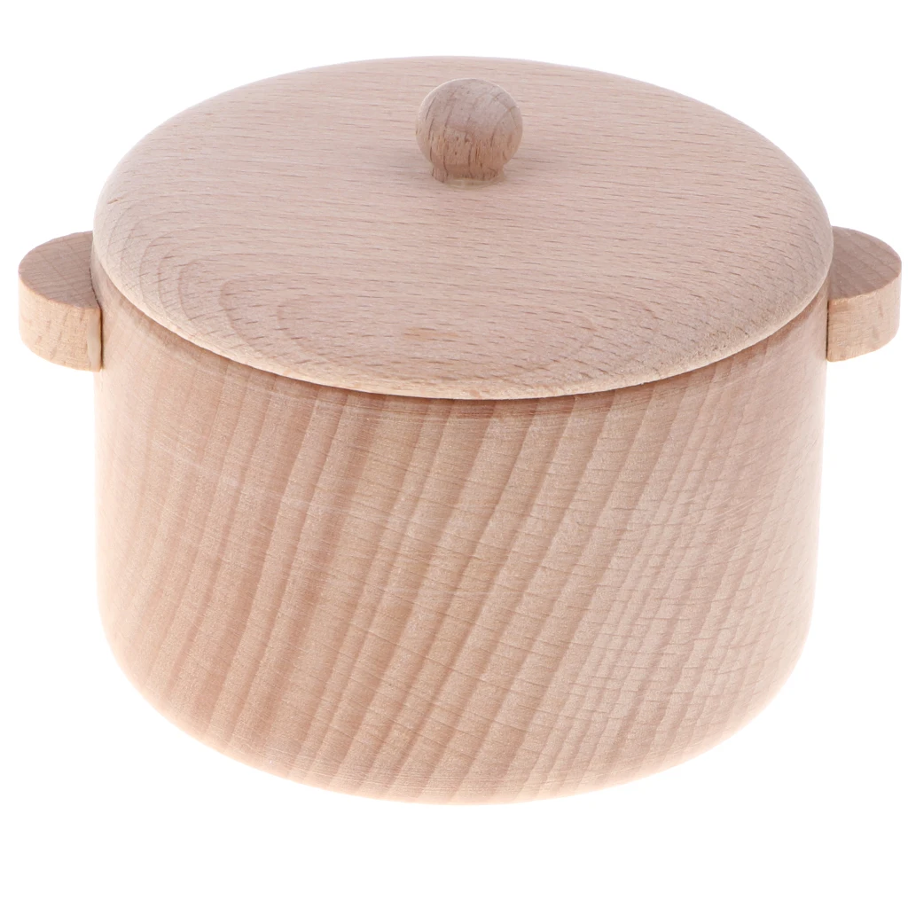 Exquisite Solid Beech Wooden Cookware/ Tableware Kitchen Playset - Fun Preschool Pretend Play Game Toy Cooking Kits - Saucepan M
Exquisite Solid Beech Wooden Cookware/ Tableware Kitchen Playset - Fun Preschool Pretend Play Game Toy Cooking Kits - Saucepan M