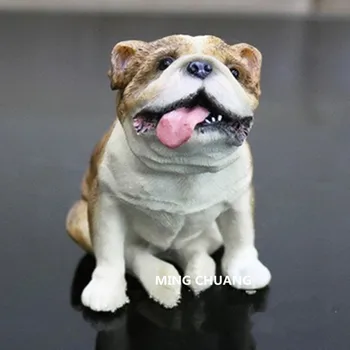 Cute Puppy Statue Simulation Bulldog Non-sporting dogs Creative Art Craft Resin Home Decor Birthday Gift Boxed 10CM D108
Cute Puppy Statue Simulation Bulldog Non-sporting dogs Creative Art Craft Resin Home Decor Birthday Gift Boxed 10CM D108