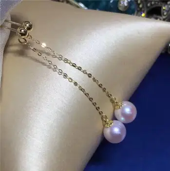 >>>>noble jewelry real 7-8 mm Natural white South Sea akoya Pearl Earrings 18K Yellow solid Gold
>>>>noble jewelry real 7-8 mm Natural white South Sea akoya Pearl Earrings 18K Yellow solid Gold