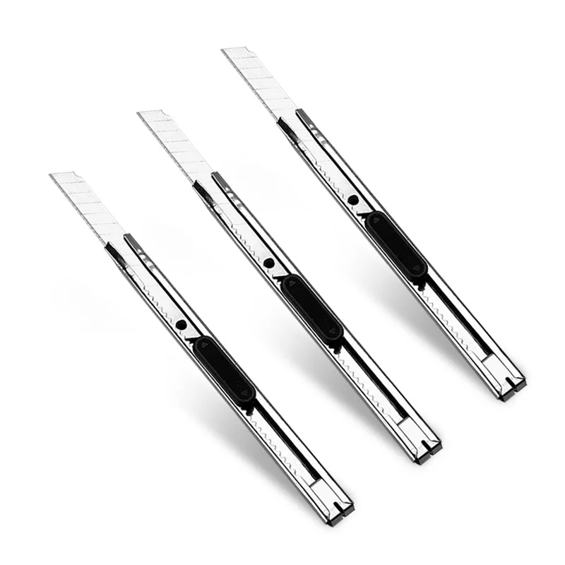 Cute 9mm Stainless Steel Utility Knife Mini Kawaii Box Cutters Blade Replacement Stationery Knife For Decoration School Supplies
Cute 9mm Stainless Steel Utility Knife Mini Kawaii Box Cutters Blade Replacement Stationery Knife For Decoration School Supplies