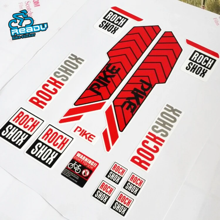 Rock Shox Pike Mountain Bike Fork Stickers Carbon Frame front fork protection Decals 29 27.5inch MTB Frame Forks Decals
Rock Shox Pike Mountain Bike Fork Stickers Carbon Frame front fork protection Decals 29 27.5inch MTB Frame Forks Decals