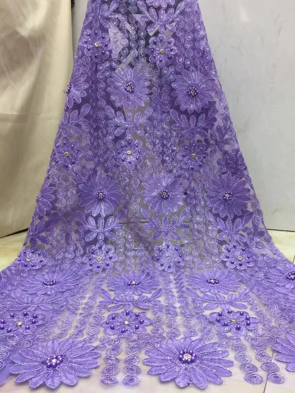2019 latest African tulle lace high quality with Biggest STONES BEADS French lace fabric for Party Dresses NX886a Purple Pink
2019 latest African tulle lace high quality with Biggest STONES BEADS French lace fabric for Party Dresses NX886a Purple Pink