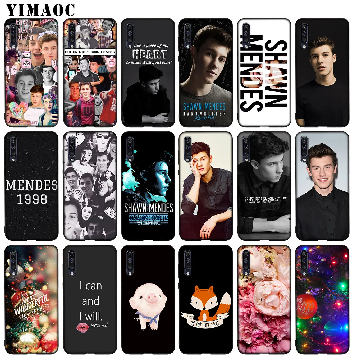 YIMAOC Shawn Mendes Magcon Soft TPU Silicone Case for Samsung Galaxy A70 A60 A50 A40 A30 A20 A10 A50S A40S A30S A20S A10S Cover
YIMAOC Shawn Mendes Magcon Soft TPU Silicone Case for Samsung Galaxy A70 A60 A50 A40 A30 A20 A10 A50S A40S A30S A20S A10S Cover