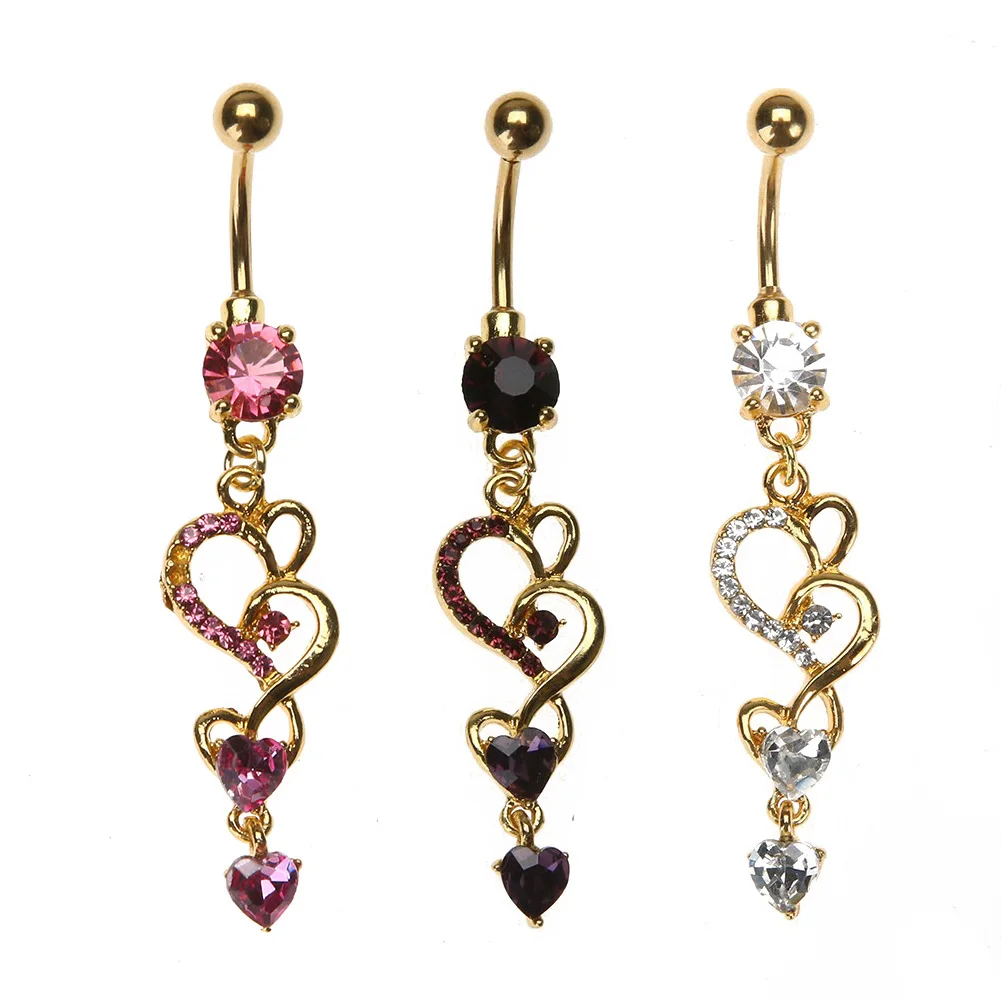 Heart Crystal Shinny Body Piercing Dangle Heart piercing nombril Fashion Navel Belly Rings 2018 New
Heart Crystal Shinny Body Piercing Dangle Heart piercing nombril Fashion Navel Belly Rings 2018 New