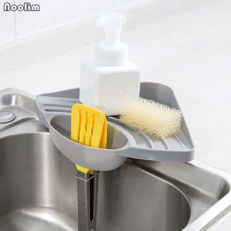 NOOLIM Plastic Basket Soap Sponge Sink Holder Rug Wash Cloth Drain Rack Kitchen Hanging Storage Shelf Rack Kitchen Supplies
NOOLIM Plastic Basket Soap Sponge Sink Holder Rug Wash Cloth Drain Rack Kitchen Hanging Storage Shelf Rack Kitchen Supplies