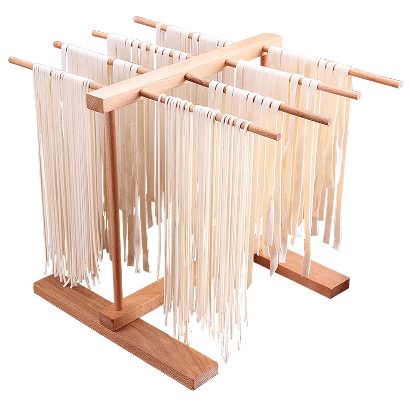 NEW 8 Row Wooden Noodle Spaghetti Drying Rack Handmade Noodle Pasta Drying Stand Hanging Holder Kitchen Storage Rack
NEW 8 Row Wooden Noodle Spaghetti Drying Rack Handmade Noodle Pasta Drying Stand Hanging Holder Kitchen Storage Rack