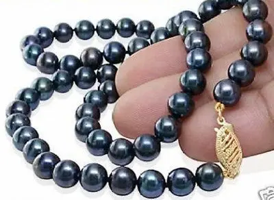 Wholesale FREE SHIPPING >>> 18" 9-10MM NATURAL AKOYA AAA BLACK PEARL NECKLACE 14KGP
Wholesale FREE SHIPPING >>> 18" 9-10MM NATURAL AKOYA AAA BLACK PEARL NECKLACE 14KGP