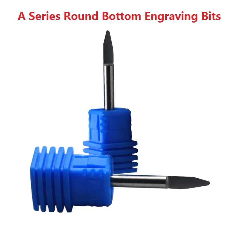 1pc 3.175mm SHK A Series Carbide Carving Tools Radiused Bottom CNC Router Cutters Rounding Bottom Engraving Bits
1pc 3.175mm SHK A Series Carbide Carving Tools Radiused Bottom CNC Router Cutters Rounding Bottom Engraving Bits
