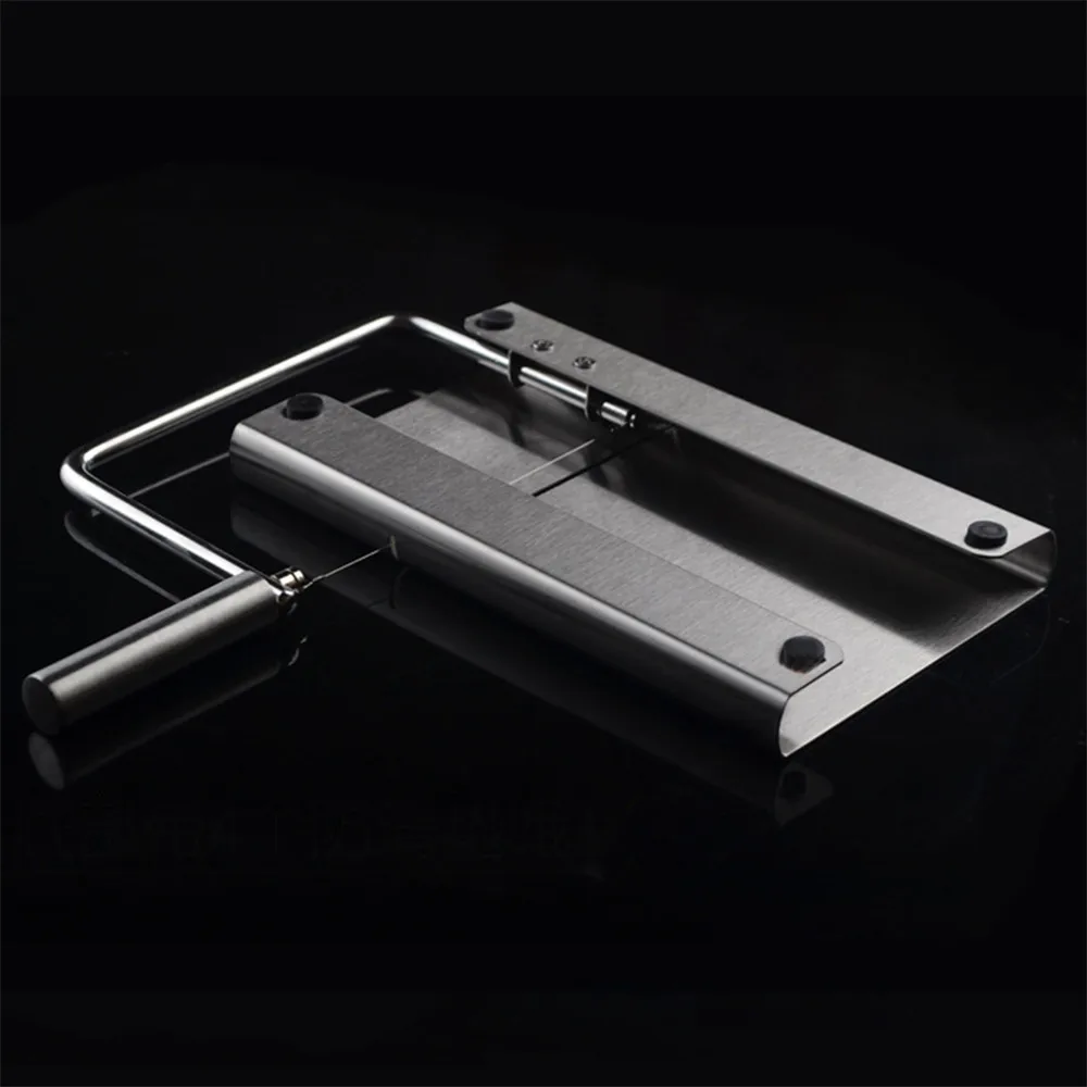 Cheese Slicer Butter Cutter Knife Board Stainless Steel Wire Making Dessert Blade Kitchen Cooking Bake Tool A1787c
Cheese Slicer Butter Cutter Knife Board Stainless Steel Wire Making Dessert Blade Kitchen Cooking Bake Tool A1787c