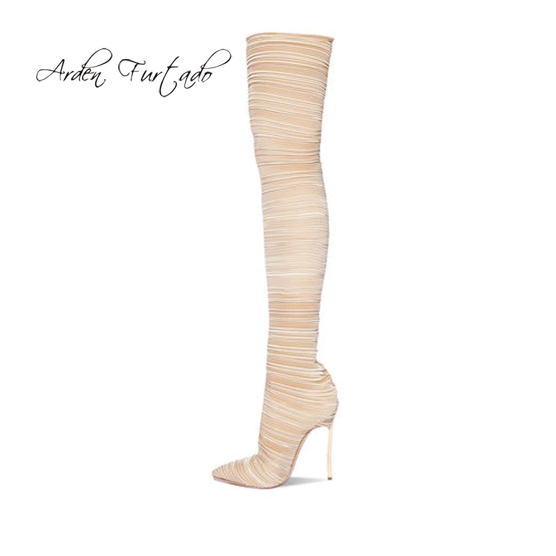Arden Furtado 2019 autumn slip on sexy stilettos party shoes ladies over the knee thigh high pointed toe steel heels boots 43
Arden Furtado 2019 autumn slip on sexy stilettos party shoes ladies over the knee thigh high pointed toe steel heels boots 43