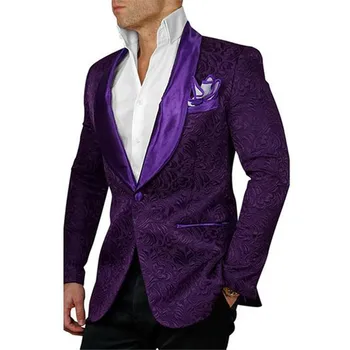 Custom Men Suit Hot Sale Men Wedding Suits Slim Fit purple Groom Tuxedos Groomsman Blazer suits for men 2 piece (Jacket+Pants)
Custom Men Suit Hot Sale Men Wedding Suits Slim Fit purple Groom Tuxedos Groomsman Blazer suits for men 2 piece (Jacket+Pants)