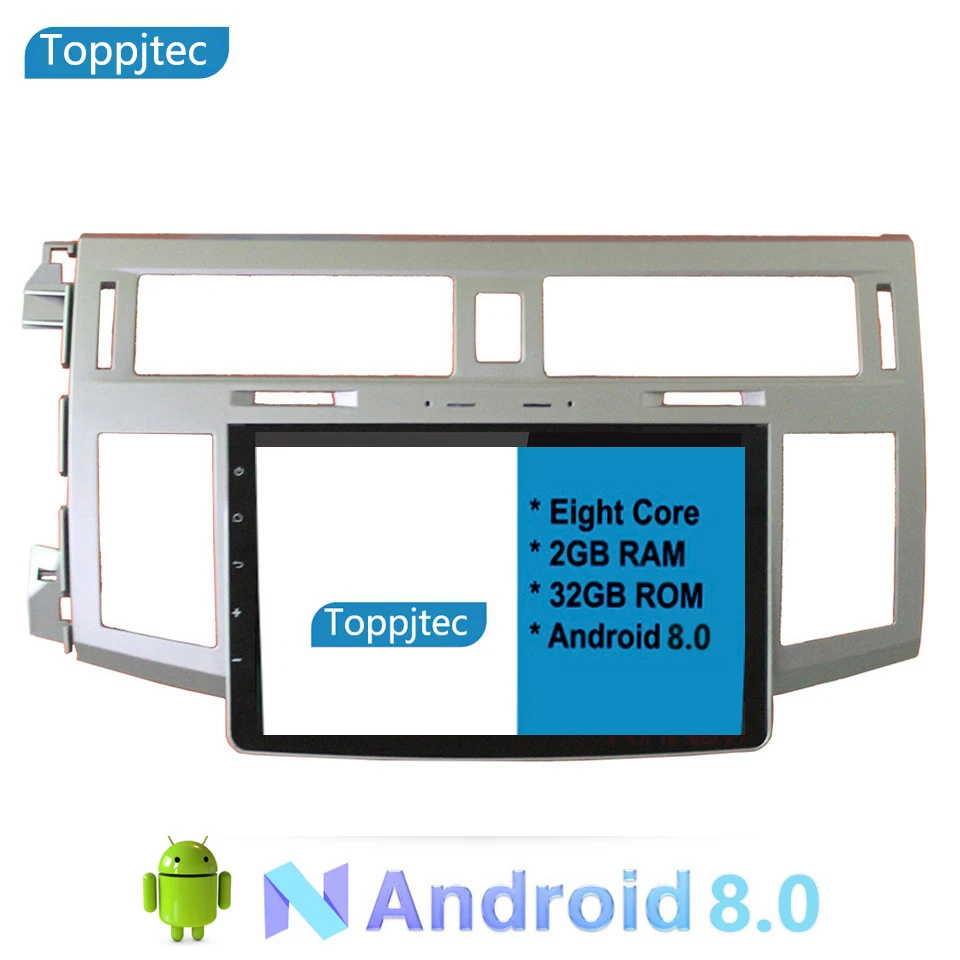 Android 8 1 Восьмиядерный 4G ram Автомобильный мультимедийный видео плеер для Toyota Avalon 2008