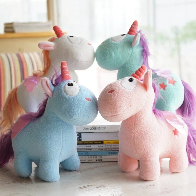 Candice guo! Super cute plush toy lovely fat wings unicorn candy color soft stuffed doll creative birthday Christmas gift 1pc
Candice guo! Super cute plush toy lovely fat wings unicorn candy color soft stuffed doll creative birthday Christmas gift 1pc