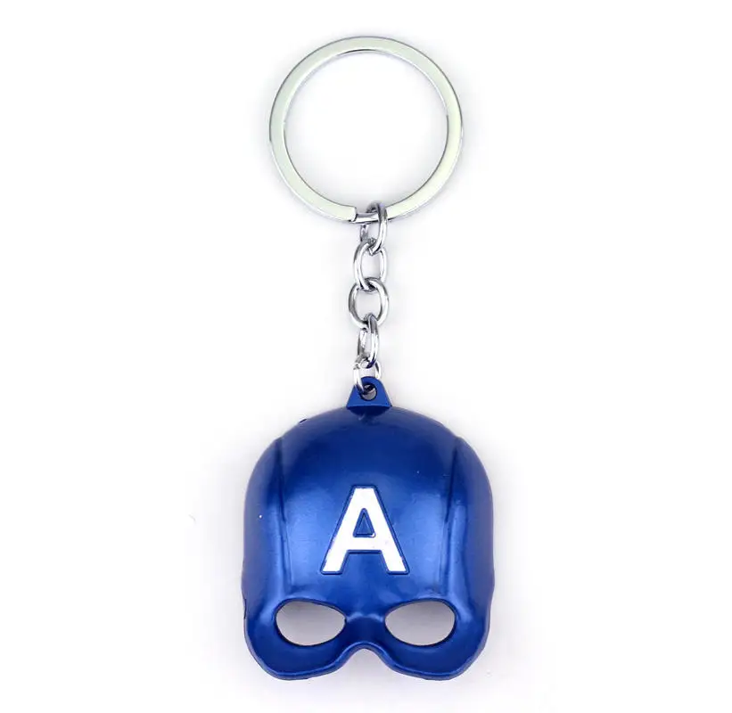 MQCHUN Movie Jewelry 2 color The Avengers Captain America Mask Shield Keychain Alloy Keyring Souvenirs Men Car Key Gift Holder
MQCHUN Movie Jewelry 2 color The Avengers Captain America Mask Shield Keychain Alloy Keyring Souvenirs Men Car Key Gift Holder