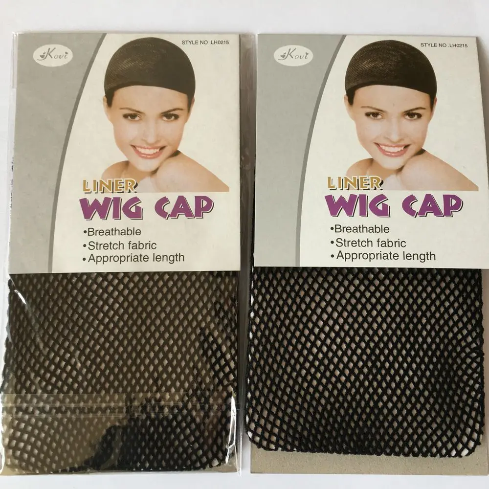 

6 pieces NEW Fashion Stretchable Black Weaving Cap Elastic Hair Net Snood Wig Cap Hairnet Top Open Hair Mesh